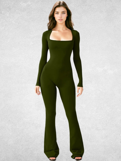 Snatching Long Sleeve Jumpsuit